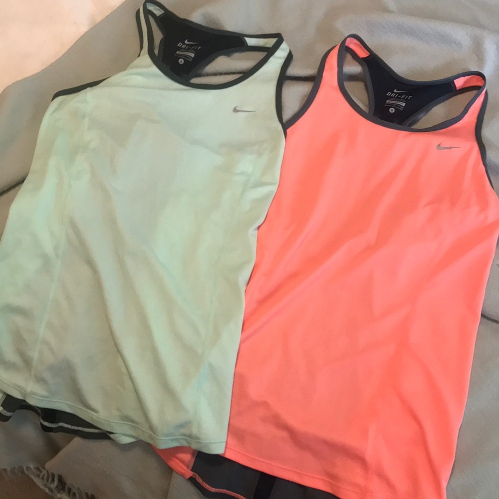 Nike dryfit work out tanks